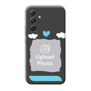 Love & Clouds Customized Printed Back Cover for Samsung Galaxy A54 5G