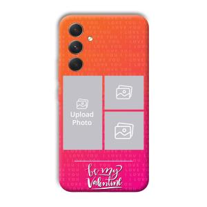 To My Valentine Customized Printed Back Cover for Samsung Galaxy A54 5G