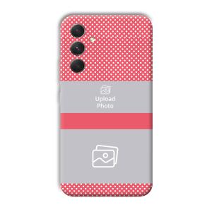 Pink Polka Customized Printed Back Cover for Samsung Galaxy A54 5G