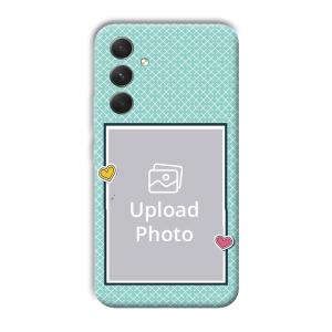 Sky Blue Customized Printed Back Cover for Samsung Galaxy A54 5G