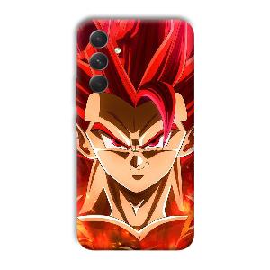 Goku Design Phone Customized Printed Back Cover for Samsung Galaxy A54 5G