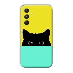 Black Cat Phone Customized Printed Back Cover for Samsung Galaxy A54 5G