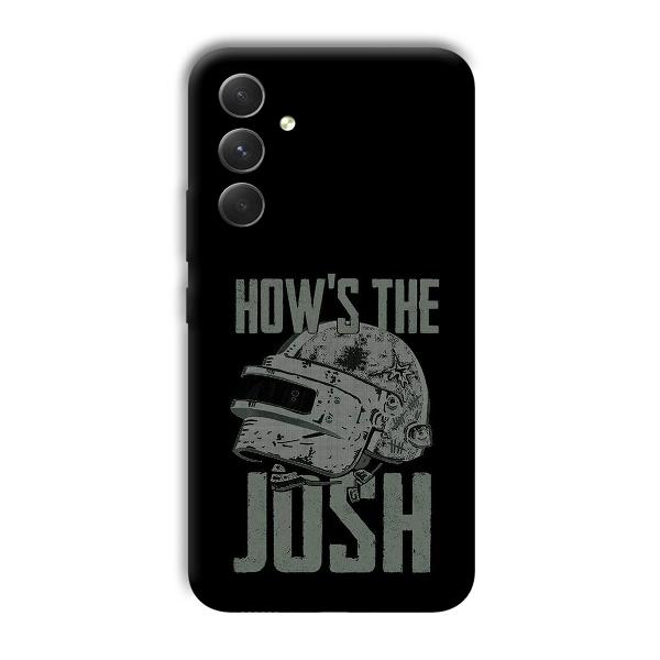 How's The Josh Phone Customized Printed Back Cover for Samsung Galaxy A54 5G