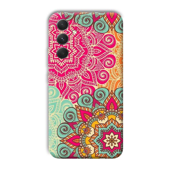 Floral Design Phone Customized Printed Back Cover for Samsung Galaxy A54 5G