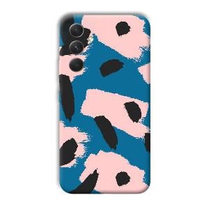Black Dots Pattern Phone Customized Printed Back Cover for Samsung Galaxy A54 5G