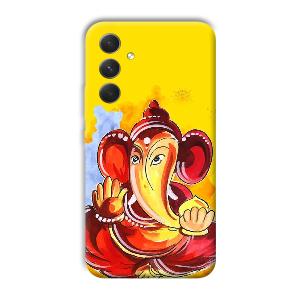 Ganesha Ji Phone Customized Printed Back Cover for Samsung Galaxy A54 5G