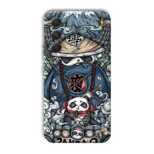 Panda Q Phone Customized Printed Back Cover for Samsung Galaxy A54 5G