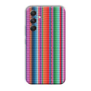 Fabric Pattern Phone Customized Printed Back Cover for Samsung Galaxy A54 5G