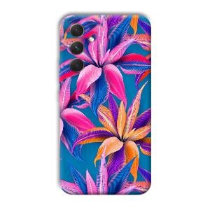 Aqautic Flowers Phone Customized Printed Back Cover for Samsung Galaxy A54 5G