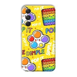 Pop It Phone Customized Printed Back Cover for Samsung Galaxy A54 5G