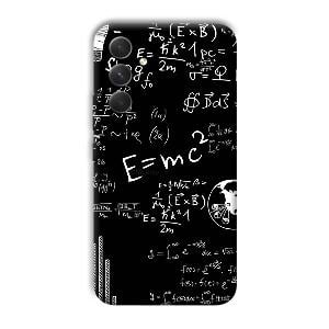 E is Equal To MC2 Phone Customized Printed Back Cover for Samsung Galaxy A54 5G