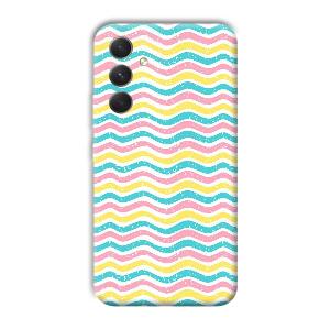 Wavy Designs Phone Customized Printed Back Cover for Samsung Galaxy A54 5G