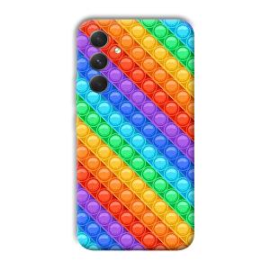 Colorful Circles Phone Customized Printed Back Cover for Samsung Galaxy A54 5G