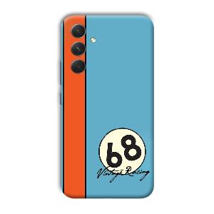 Vintage Racing Phone Customized Printed Back Cover for Samsung Galaxy A54 5G