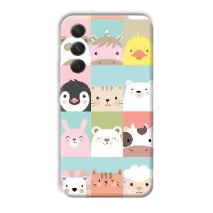 Kittens Phone Customized Printed Back Cover for Samsung Galaxy A54 5G