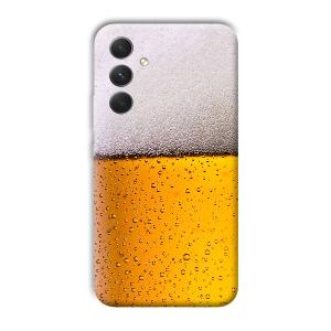 Beer Design Phone Customized Printed Back Cover for Samsung Galaxy A54 5G
