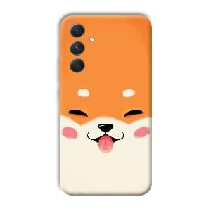 Smiley Cat Phone Customized Printed Back Cover for Samsung Galaxy A54 5G