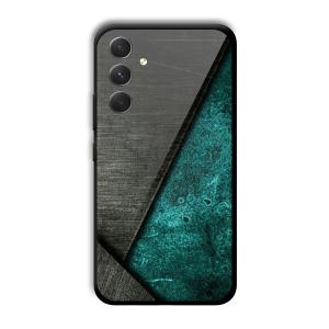 Aqua Green Customized Printed Glass Back Cover for Samsung Galaxy A54 5G