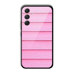 Pink Waves Customized Printed Glass Back Cover for Samsung Galaxy A54 5G