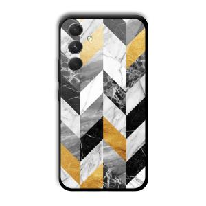 Marble Tiles Customized Printed Glass Back Cover for Samsung Galaxy A54 5G