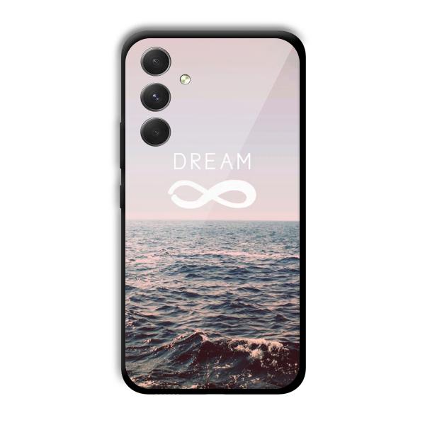 Infinite Dreams Customized Printed Glass Back Cover for Samsung Galaxy A54 5G