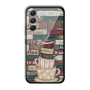 Coffee Design Customized Printed Glass Back Cover for Samsung Galaxy A54 5G
