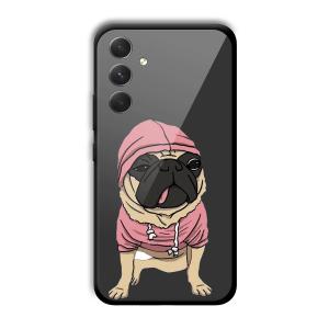 Cool Dog Customized Printed Glass Back Cover for Samsung Galaxy A54 5G