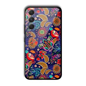Animal Sketches Customized Printed Glass Back Cover for Samsung Galaxy A54 5G