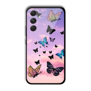 Butterflies Customized Printed Glass Back Cover for Samsung Galaxy A54 5G