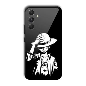 Cool Dude Customized Printed Glass Back Cover for Samsung Galaxy A54 5G