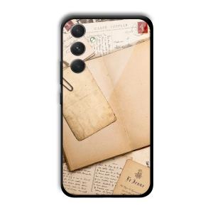 Journal Entry Customized Printed Glass Back Cover for Samsung Galaxy A54 5G