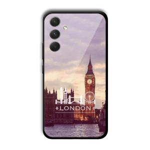 London Customized Printed Glass Back Cover for Samsung Galaxy A54 5G