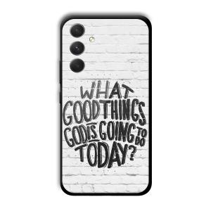 Good Thinks Customized Printed Glass Back Cover for Samsung Galaxy A54 5G