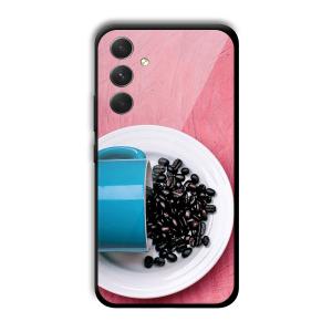 Coffee Beans Customized Printed Glass Back Cover for Samsung Galaxy A54 5G