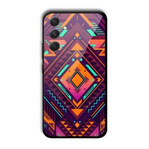 Purple Prism Customized Printed Glass Back Cover for Samsung Galaxy A54 5G