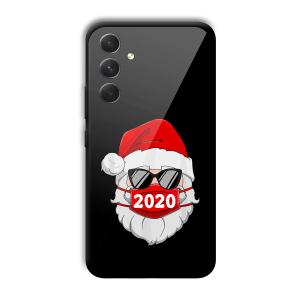 2020 Santa Customized Printed Glass Back Cover for Samsung Galaxy A54 5G