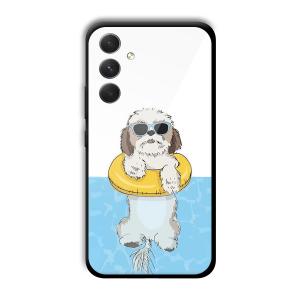 Cool Dog Customized Printed Glass Back Cover for Samsung Galaxy A54 5G