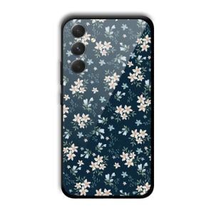 Little Flowers Customized Printed Glass Back Cover for Samsung Galaxy A54 5G