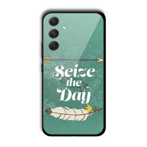 Seize the Day Customized Printed Glass Back Cover for Samsung Galaxy A54 5G