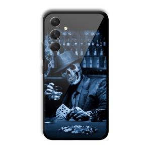 Scary Man Customized Printed Glass Back Cover for Samsung Galaxy A54 5G