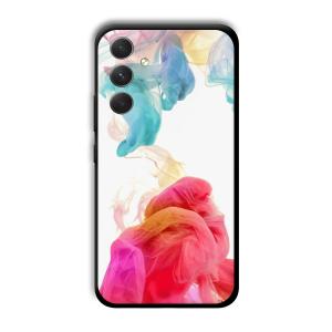 Water Colors Customized Printed Glass Back Cover for Samsung Galaxy A54 5G