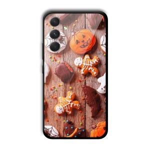 Gingerbread Customized Printed Glass Back Cover for Samsung Galaxy A54 5G