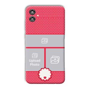 Little Hearts Customized Printed Back Cover for Samsung Galaxy F04