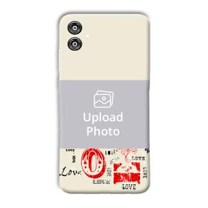 LOVE Customized Printed Back Cover for Samsung Galaxy F04