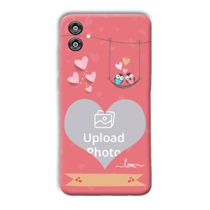 Love Birds Design Customized Printed Back Cover for Samsung Galaxy F04