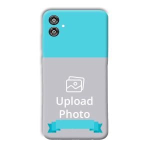 Blue Customized Printed Back Cover for Samsung Galaxy F04