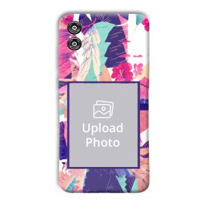 Palm Leaves Customized Printed Back Cover for Samsung Galaxy F04