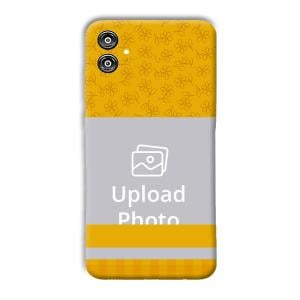 Mustard Flowers Customized Printed Back Cover for Samsung Galaxy F04