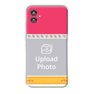 Pink Yellow Customized Printed Back Cover for Samsung Galaxy F04
