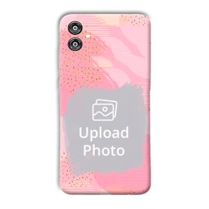 Sparkly Pink Customized Printed Back Cover for Samsung Galaxy F04